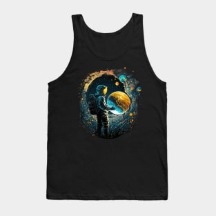 Astronaut Space Gifts Science Gifts Funny Space Tank Top